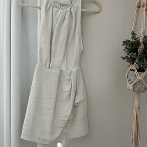 IRO Cream Midi Dress